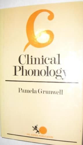 Cover image for Clinical phonology