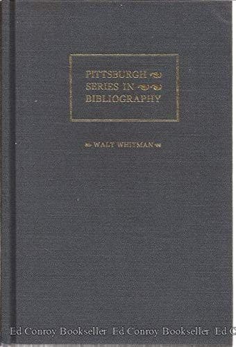 Cover image for Walt Whitman