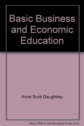 Cover image for Basic business & economic education