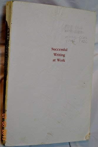 Cover image for Successful writing at work