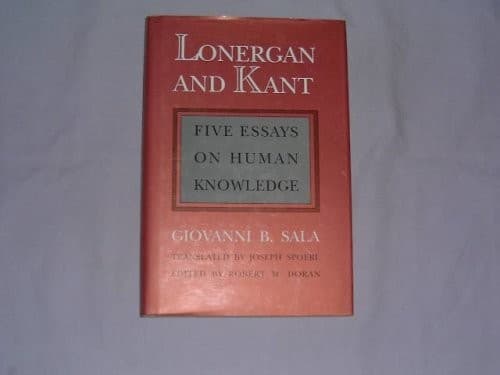Cover image for Lonergan and Kant