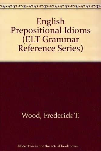 Cover image for English prepositional idioms