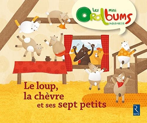 Cover image for Le loup, la chèvre et ses sept petits