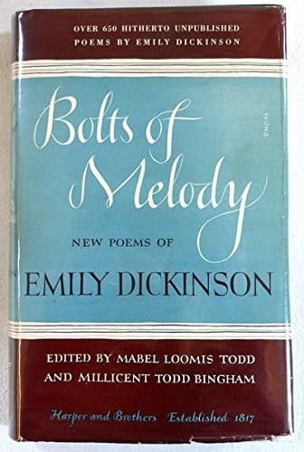 Cover image for Bolts of Melody