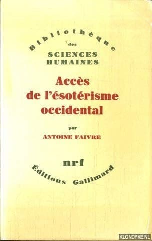 Cover image for Accès de l'ésotérisme occidental