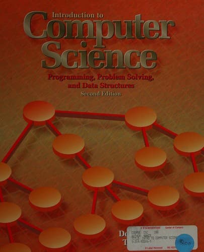 Cover image for Introduction to computer science
