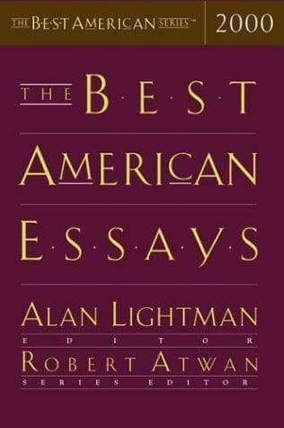 Cover image for The Best American Essays 2000