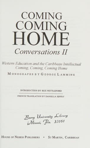 Cover image for Coming, coming home