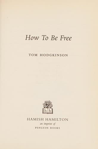 Cover image for How to be free