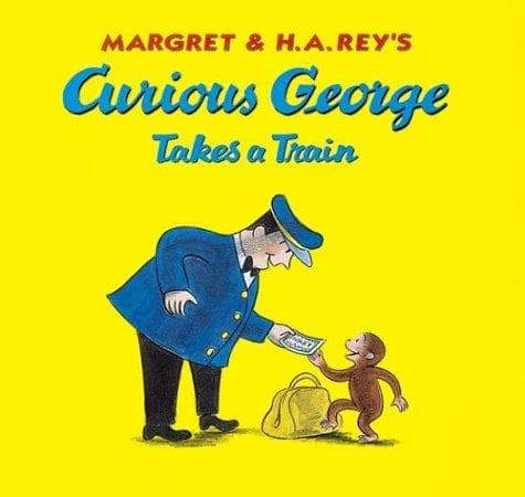 Cover image for Curious George Takes a Train (Curious George)