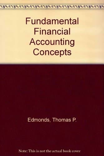 Cover image for Fundamental Financial Accounting Concepts