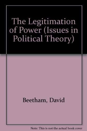 Cover image for The legitimation of power
