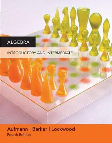 Cover image for Introductory Algebra And Intermediate