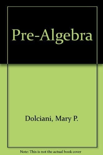 Cover image for Pre-algebra