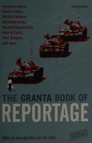 Cover image for The Granta book of reportage