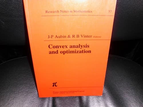 Cover image for Convex analysis and optimization