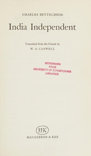 Cover image for India independent