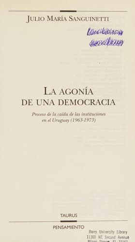 La agonía de una democracia