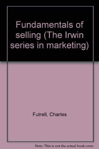 Cover image for Fundamentals of selling