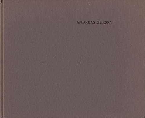 Cover image for Andreas Gursky