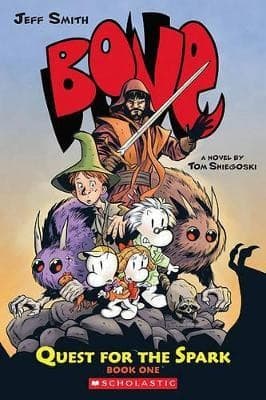 Cover image for Bone: Quest for the Spark, Book One