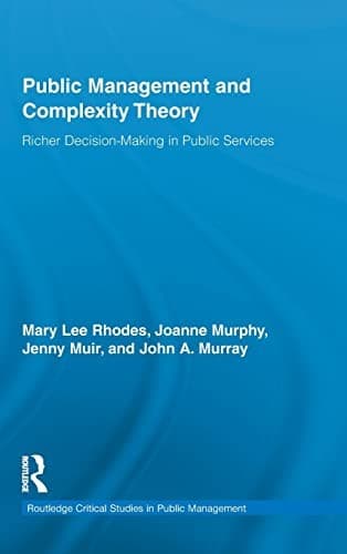 Cover image for Public management and complexity theory