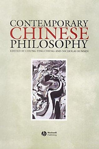 Cover image for Contemporary Chinese Philosophy