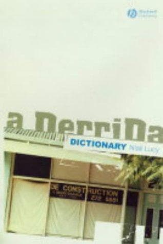 Cover image for A Derrida Dictionary
