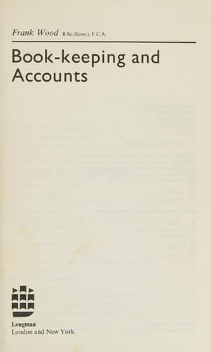 Cover image for Book-keeping and accounts