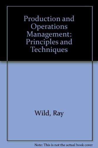Cover image for Production and operations management