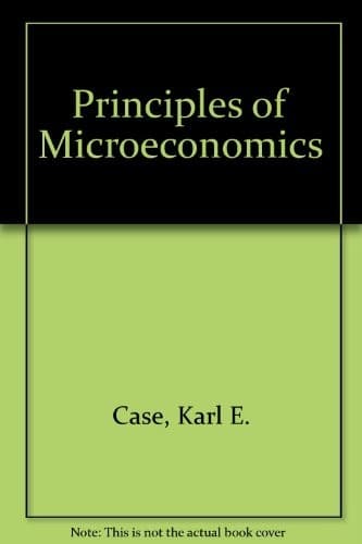 Cover image for Principles of microeconomics