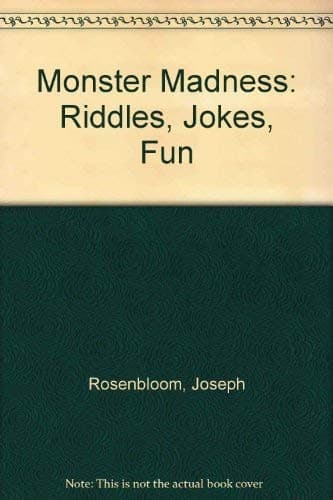 Cover image for Monster madness
