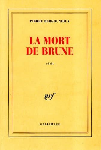 Cover image for La mort de Brune
