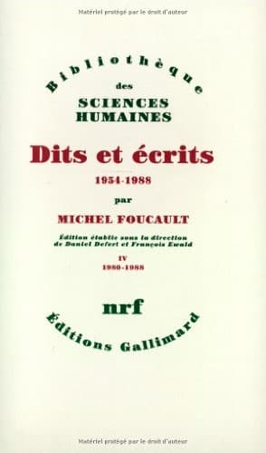 Cover image for Dits et écrits, 1954-1988