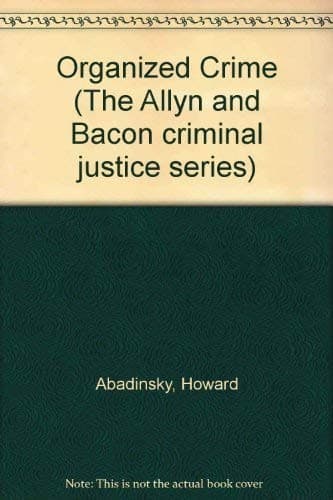 Cover image for Organized crime