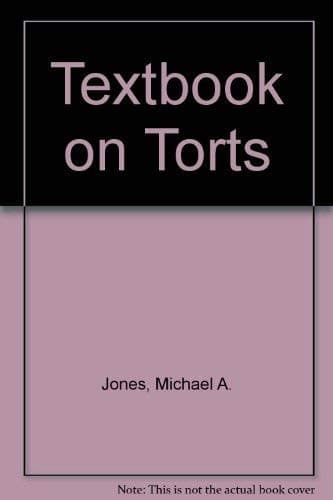 Cover image for A textbook on torts