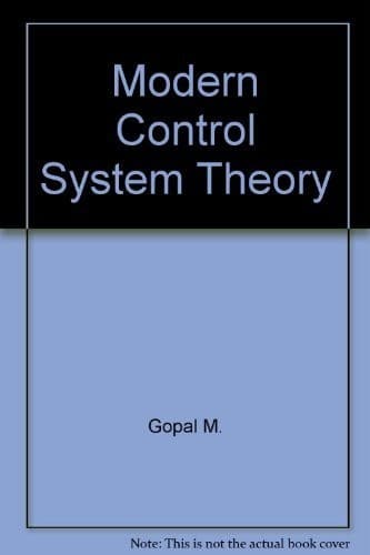 Cover image for Modern control system theory