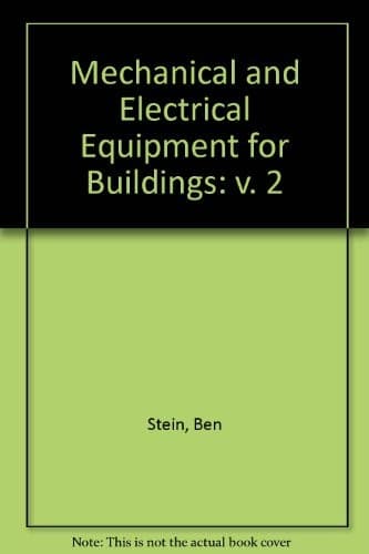 Cover image for Mechanical and electrical equipment for buildings
