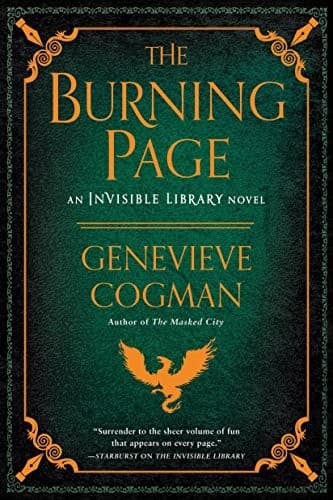 Cover image for The burning page