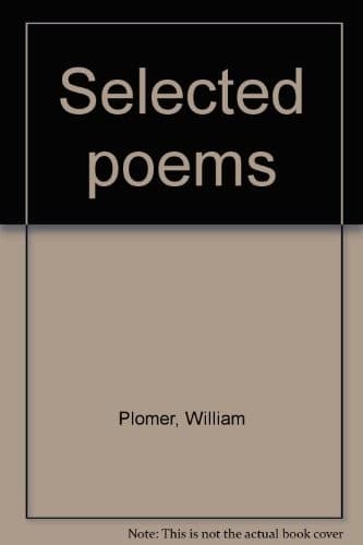 Cover image for Selected poems