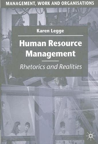 Cover image for Human resource management