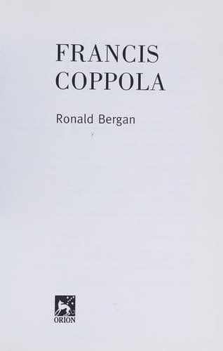 Cover image for Francis Coppola