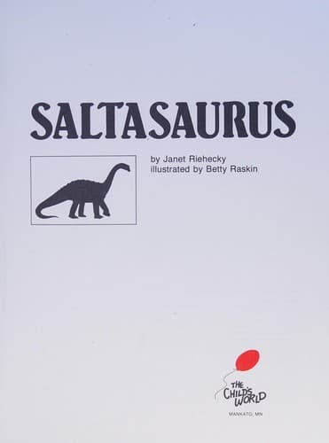 Cover image for Saltasaurus