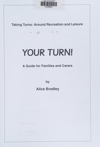 Cover image for Taking Turns