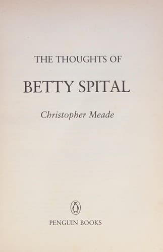 Cover image for The thoughts of BettySpital.
