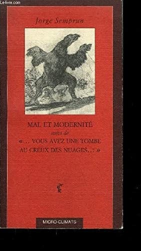 Cover image for Mal et modernité 