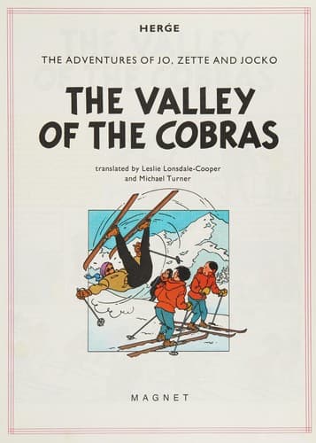 Cover image for The valley of the cobras