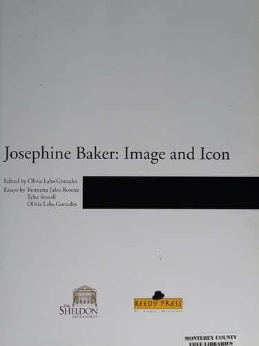 Cover image for Josephine Baker