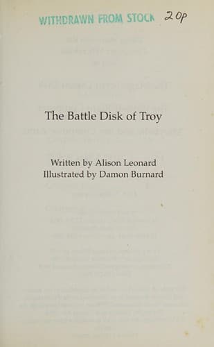 Cover image for Battle Disk of Troy (Computer Whizzkids)