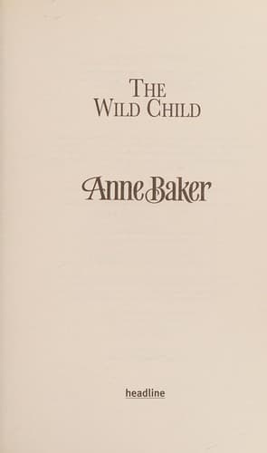 Cover image for The wild child